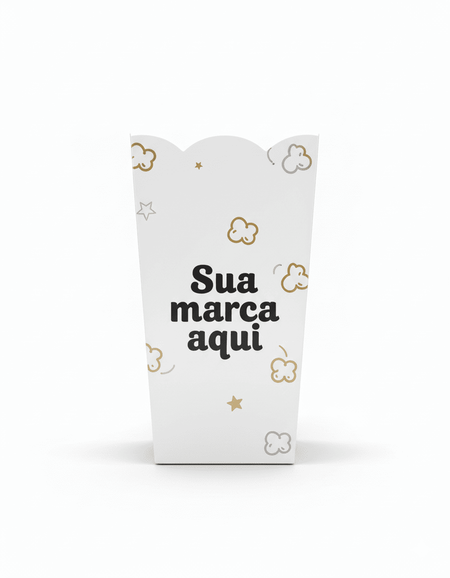 caixinha de pipoca personalizada