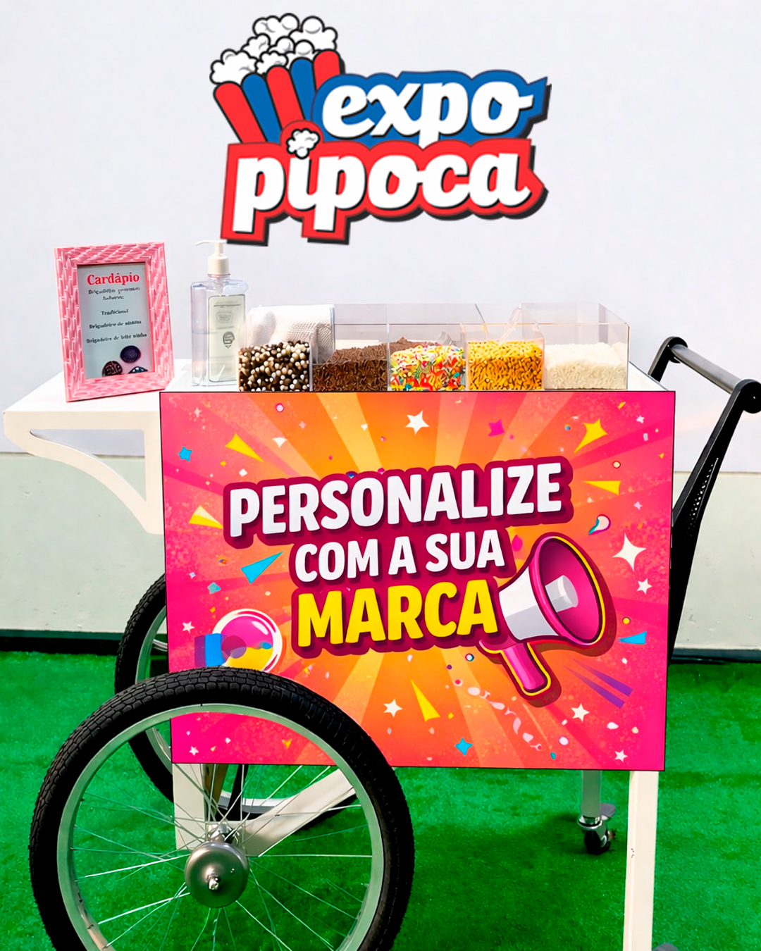 Aluguel Barraca Pipoca Personalizada SP